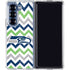 NFL Seattle Seahawks Chevron Galaxy Z Fold6 Clear Case