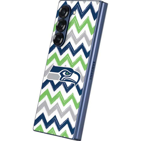 NFL Seattle Seahawks Chevron Galaxy Z Fold6 Skin