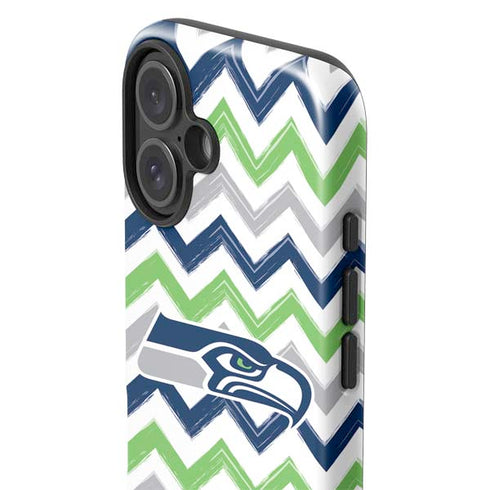 NFL Seattle Seahawks Chevron iPhone 16 Plus Impact Case