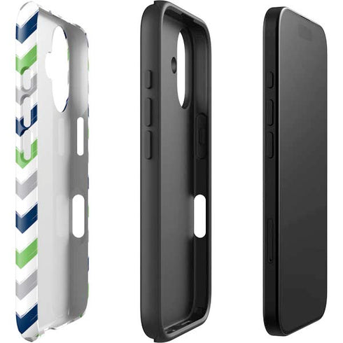 NFL Seattle Seahawks Chevron iPhone 16 Plus Impact Case