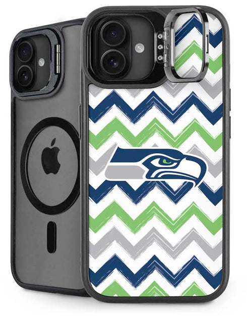NFL Seattle Seahawks Chevron iPhone 16 Plus Kickstand Case