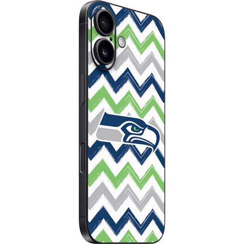 NFL Seattle Seahawks Chevron iPhone 16 Plus Skin