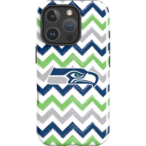 NFL Seattle Seahawks Chevron iPhone 16 Pro Max Impact Case