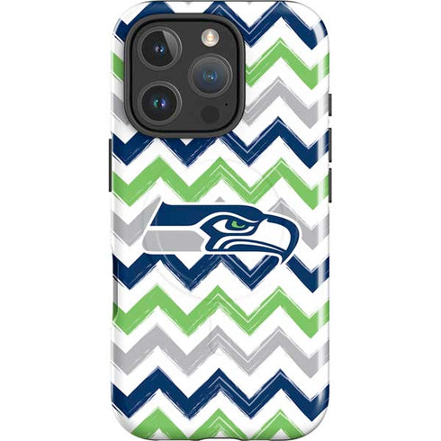 NFL Seattle Seahawks Chevron iPhone 16 Pro Max Magsafe Impact Case