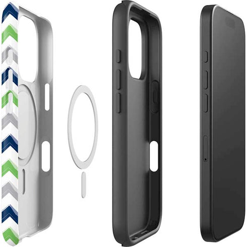 NFL Seattle Seahawks Chevron iPhone 16 Pro Max Magsafe Impact Case