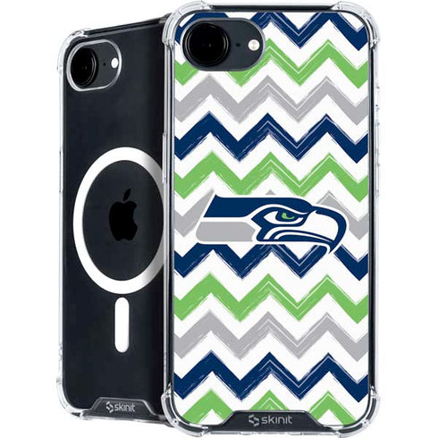 NFL Seattle Seahawks Chevron iPhone 16e MagSafe Case