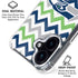 NFL Seattle Seahawks Chevron iPhone 17 Clear Case