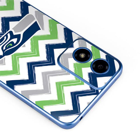 NFL Seattle Seahawks Chevron Moto G Play 4G (2024) Skin