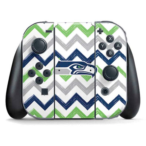 NFL Seattle Seahawks Chevron Nintendo Skins