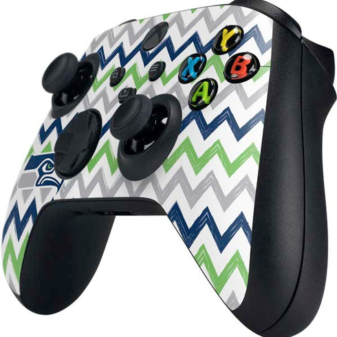 NFL Seattle Seahawks Chevron Xbox Series X Controller Skin