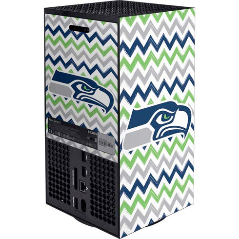 NFL Seattle Seahawks Chevron XBox Series X Digital Edition Bundle Skin