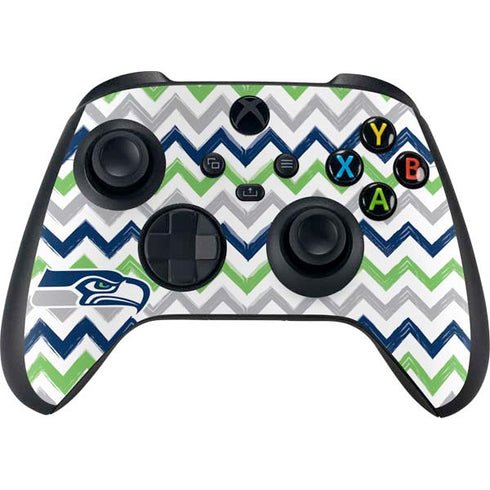 NFL Seattle Seahawks Chevron XBox Series X Digital Edition Bundle Skin