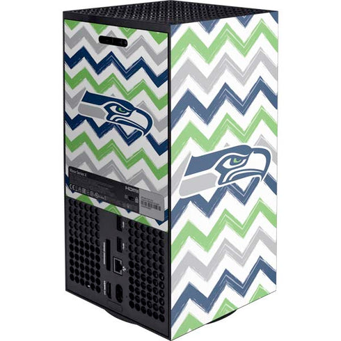 NFL Seattle Seahawks Chevron XBox Series X Digital Edition Console Skin
