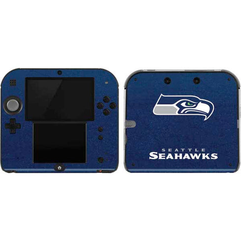 NFL Seattle Seahawks Distressed Nintendo Skins