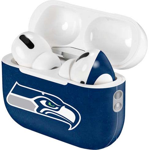 NFL Seattle Seahawks Distressed AirPods Pro 2nd Gen Skin