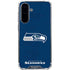 NFL Seattle Seahawks Distressed Galaxy A36 5G Clear Case