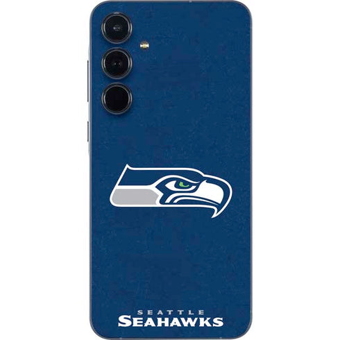 NFL Seattle Seahawks Distressed Galaxy A55 5G Skin