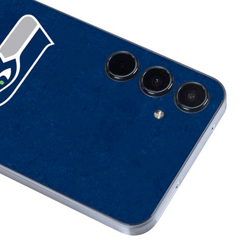 NFL Seattle Seahawks Distressed Galaxy A55 5G Skin