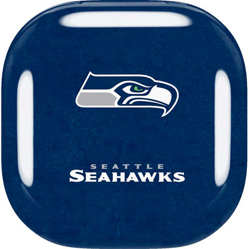 NFL Seattle Seahawks Distressed Galaxy Buds Live Skin