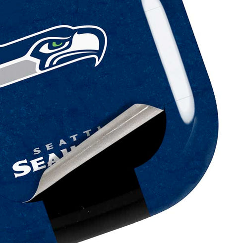 NFL Seattle Seahawks Distressed Galaxy Buds Live Skin