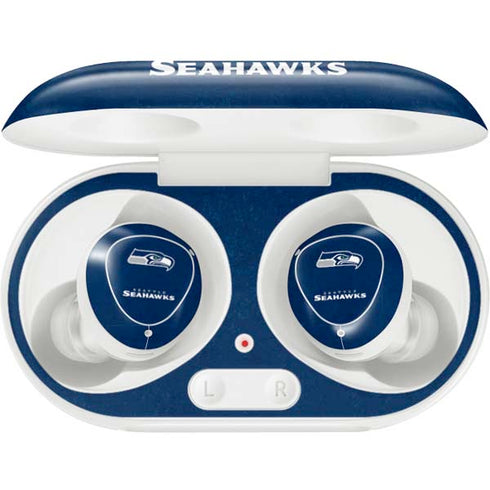 NFL Seattle Seahawks Distressed Galaxy Buds Plus Skin