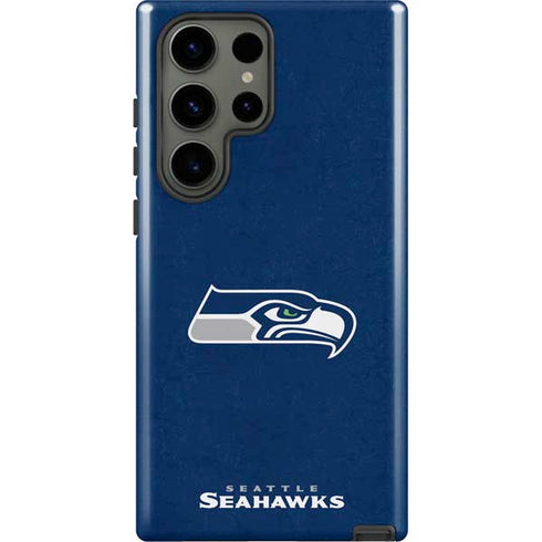 NFL Seattle Seahawks Distressed Galaxy S23 Ultra Pro Case