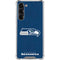 NFL Seattle Seahawks Distressed Galaxy S24 FE Clear Case