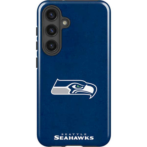 NFL Seattle Seahawks Distressed Galaxy S25 Plus Impact Case