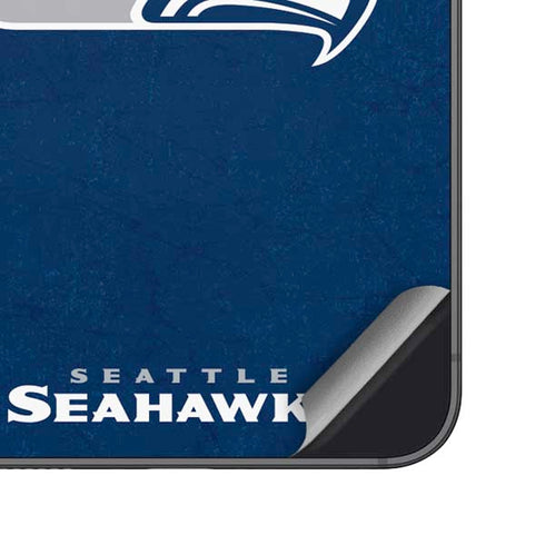 NFL Seattle Seahawks Distressed Galaxy S24 Skin