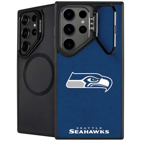 NFL Seattle Seahawks Distressed Galaxy S24 Ultra Kickstand Case