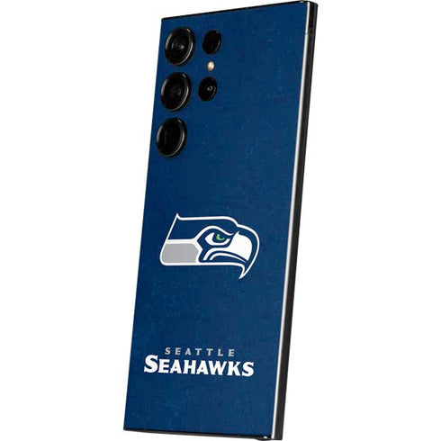 NFL Seattle Seahawks Distressed Galaxy S25 Ultra Skin