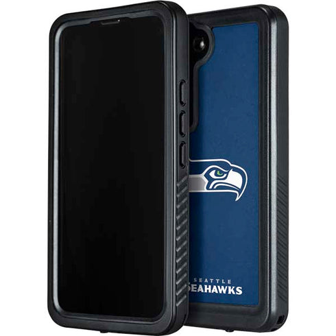 NFL Seattle Seahawks Distressed Galaxy S24 Waterproof Case