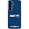 NFL Seattle Seahawks Distressed Galaxy S25 Clear Case