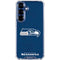 NFL Seattle Seahawks Distressed Galaxy S25 Plus Clear Case