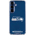 NFL Seattle Seahawks Distressed Galaxy S25 Plus Clear Case