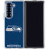 NFL Seattle Seahawks Distressed Galaxy Z Fold6 Clear Case