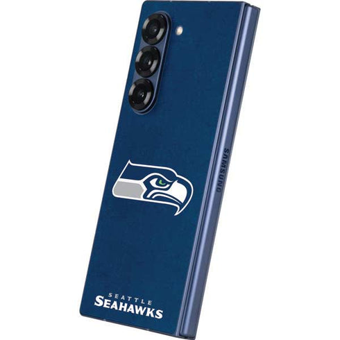 NFL Seattle Seahawks Distressed Galaxy Z Fold6 Skin