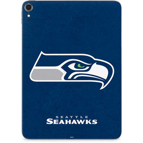 NFL Seattle Seahawks Distressed Apple iPad Pro Skin