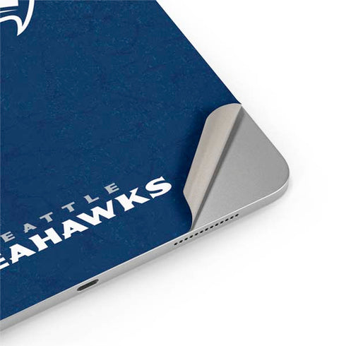 NFL Seattle Seahawks Distressed iPad Pro 13in M4 (2024) Skin
