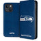 NFL Seattle Seahawks Distressed iPhone 15 Plus Folio Case