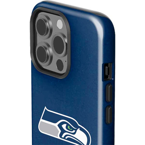 NFL Seattle Seahawks Distressed iPhone 15 Pro Impact Case