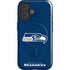 NFL Seattle Seahawks Distressed iPhone 16 Magsafe Impact Case