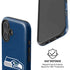 NFL Seattle Seahawks Distressed iPhone 16 Magsafe Impact Case