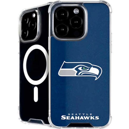 NFL Seattle Seahawks Distressed iPhone 16 Pro MagSafe Case