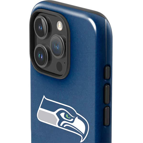 NFL Seattle Seahawks Distressed iPhone 16 Pro Max Impact Case