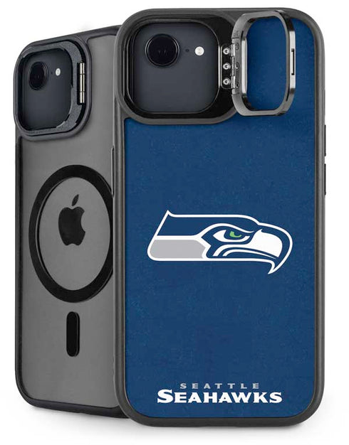 NFL Seattle Seahawks Distressed iPhone 16e Kickstand Case