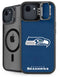 NFL Seattle Seahawks Distressed iPhone 16e Kickstand Case
