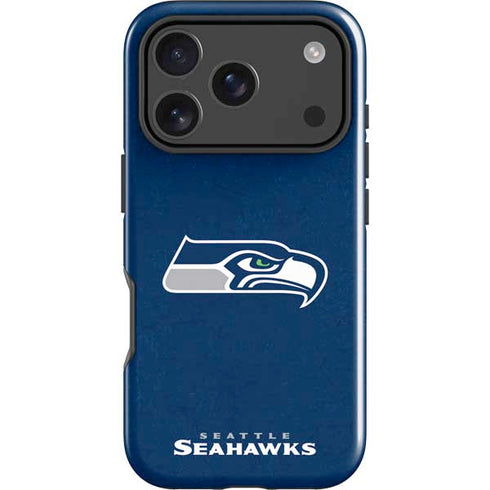 NFL Seattle Seahawks Distressed iPhone 18 Pro Impact Case