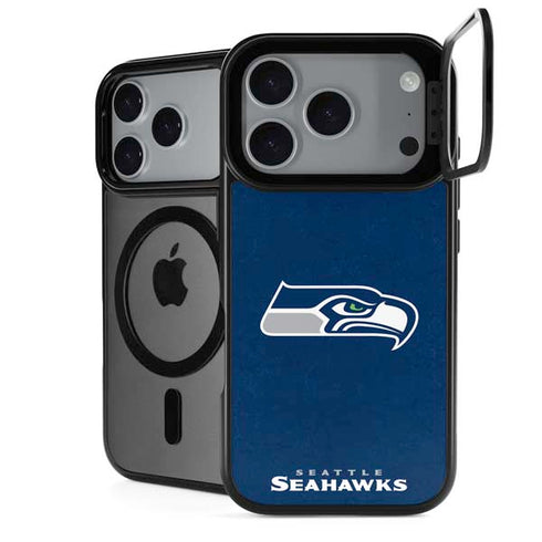 NFL Seattle Seahawks Distressed iPhone 18 Pro Kickstand Case
