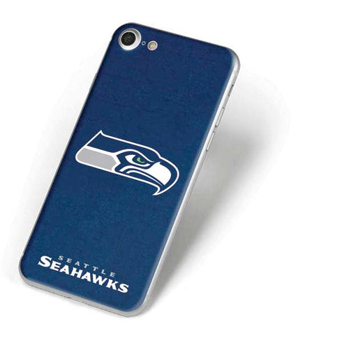 NFL Seattle Seahawks Distressed iPhone 8 Skin
